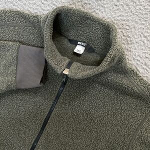 REI Co-Op Fleece Sweater Mens Small Gray‎ Full Zip Outdoor Warm Camping Hike